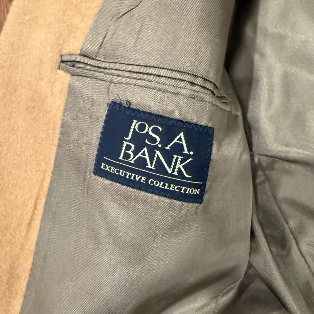 Jos. A. Bank Men's camel hair blazer.Executive, stylish, classic, businessman